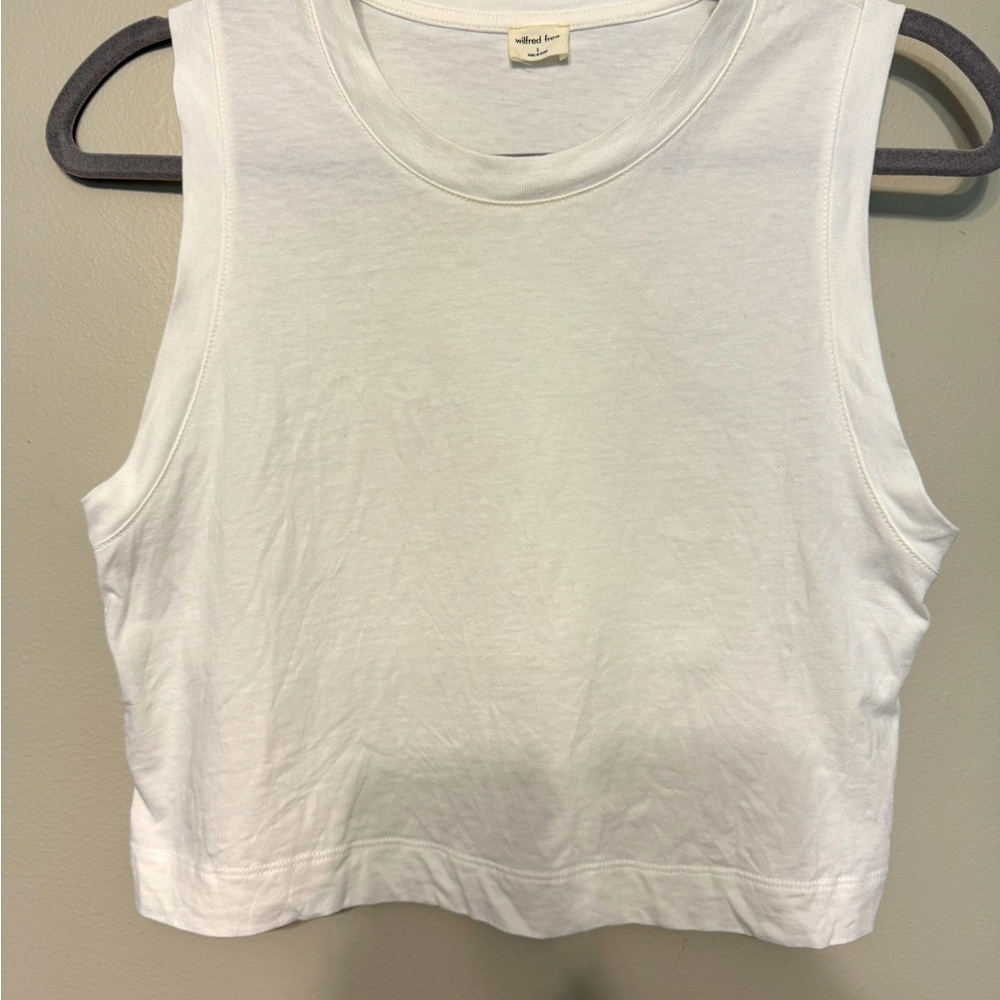 ARITZIA Wilfred Free Weekend 100% Cotton Tank Top - Picture 5 of 10